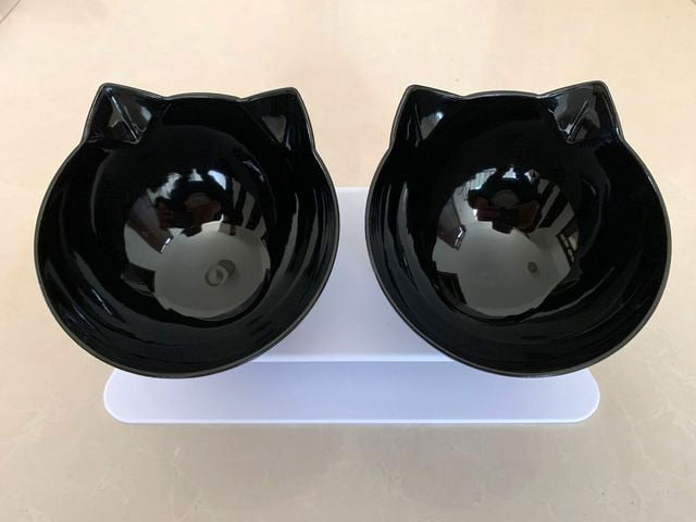 Schattige kattenbakjes geschikt voor eten en drinken